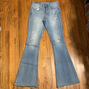 American Eagle Bell Bottom Jeans